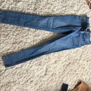 Mission high rise skinny jeans